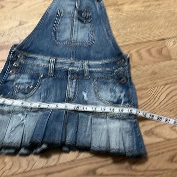 PLEASE DEMIN PLEATED OVERALL‎ DRESS SIZE S - Picture 5 of 5